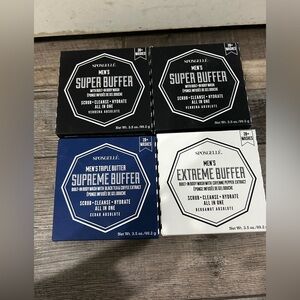 Spongellé Men's Buffer Collection lot of 4